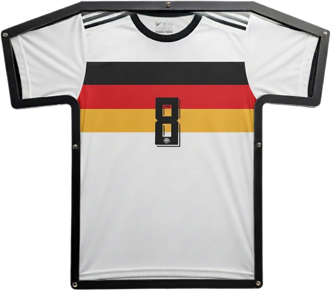 Trikotrahmen in T-Form, Kinder (XS - S), Anthrazit, für T-Shirts, Fussballtrikots, Sporttrikots, bru