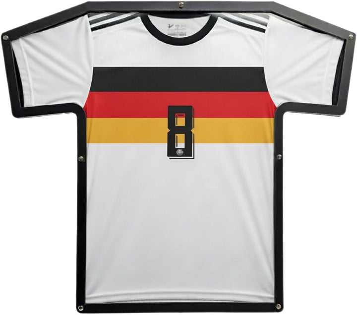 Trikotrahmen in T-Form, Kinder (XS - S), Anthrazit, für T-Shirts, Fussballtrikots, Sporttrikots, bru