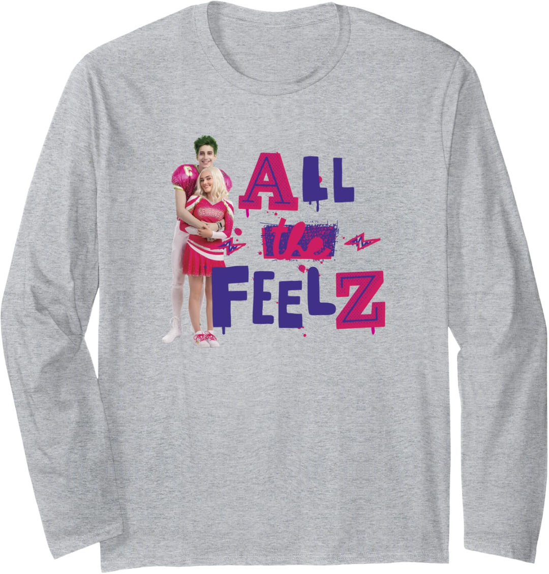 Disney Zombies 3 Zed & Addison All the Feelz Langarmshirt