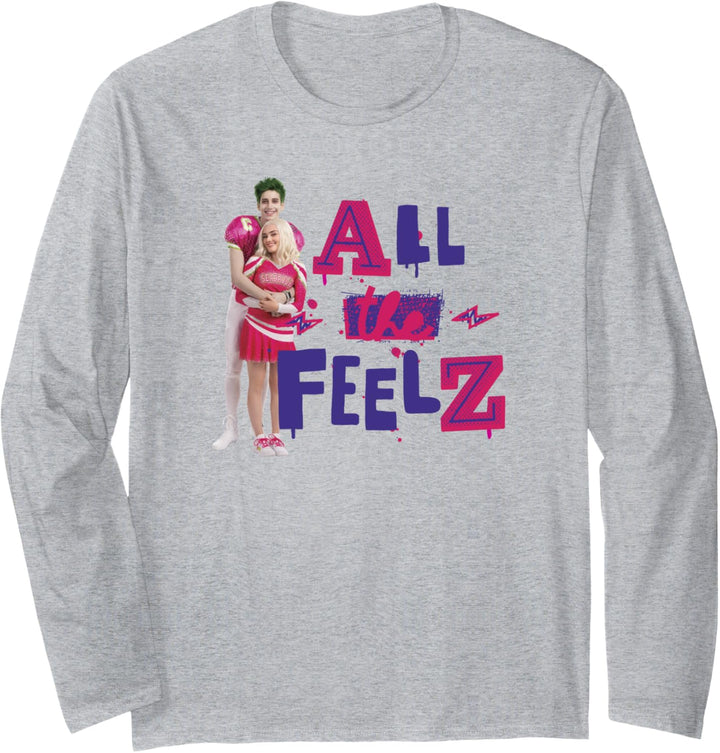 Disney Zombies 3 Zed & Addison All the Feelz Langarmshirt