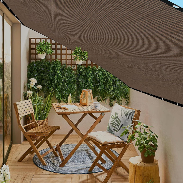 Garten Schattierungsnetz Schattiernetz,Shade Cloth mit Ösen 80% UV-Beständiges,für Garten Pflanze Ge