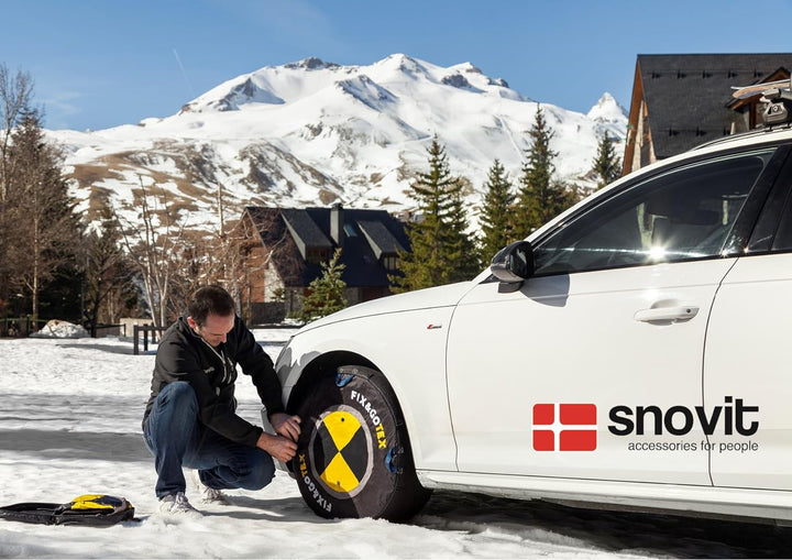 Fix & Gotex – 8ZFJ Schneeketten, Textilkette für Auto Grösse: J