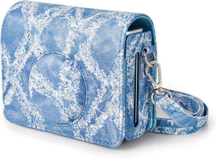 MUZIRI KINOKOO Fuji Mini EVO Tasche – PU-Leder Tasche mit kompatibel mit Fuji Instax Mini EVO Sofort