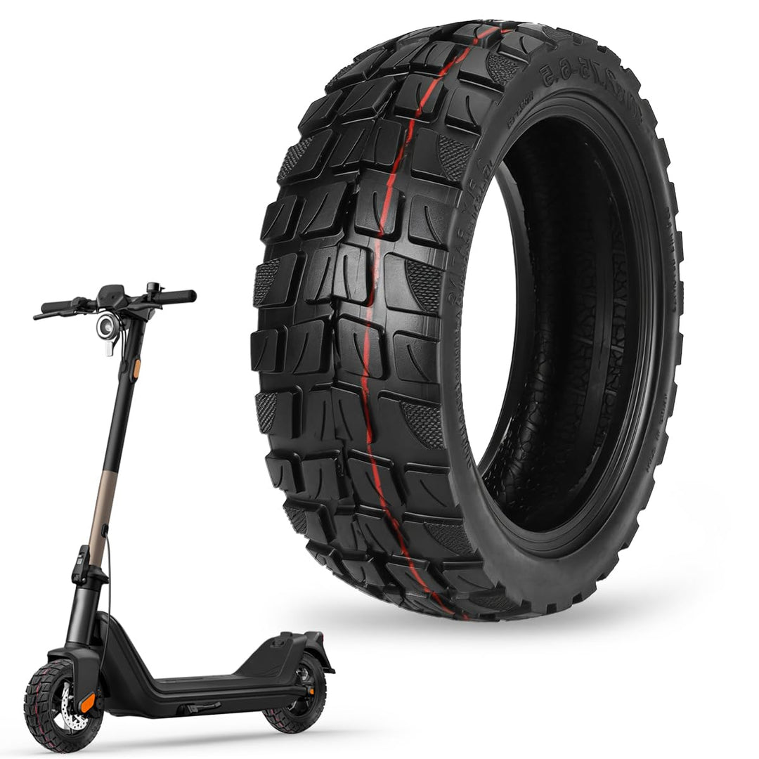 10x2.75-6.5 E Scooter Reifen, Reifen Schlauch für Elektroroller, Extra Dicker & Haltbar 10 Zoll E Sc