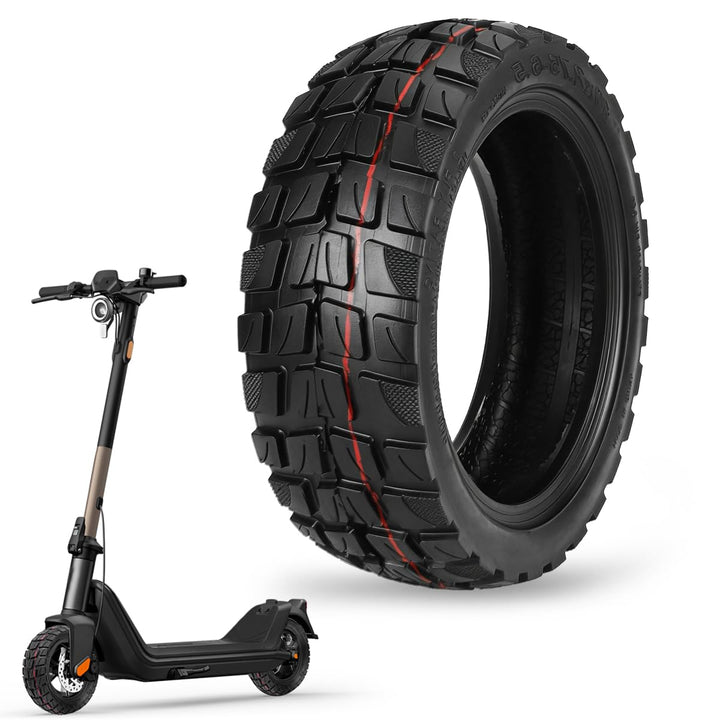 10x2.75-6.5 E Scooter Reifen, Reifen Schlauch für Elektroroller, Extra Dicker & Haltbar 10 Zoll E Sc