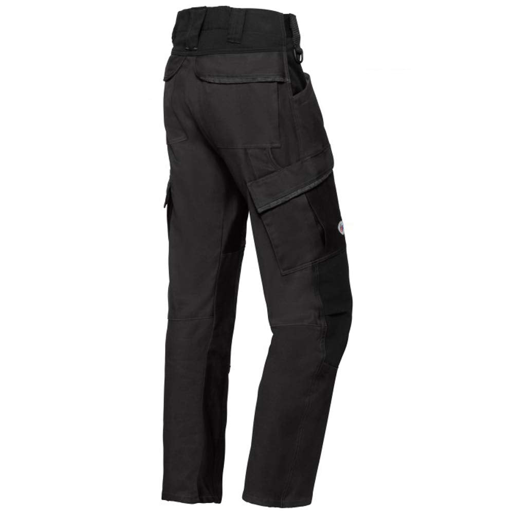 BP 1826-033-0032-58n Arbeitshose für Männer, Höhere Taille am Rücken, 225,00 g/m² Stoffmischung mit