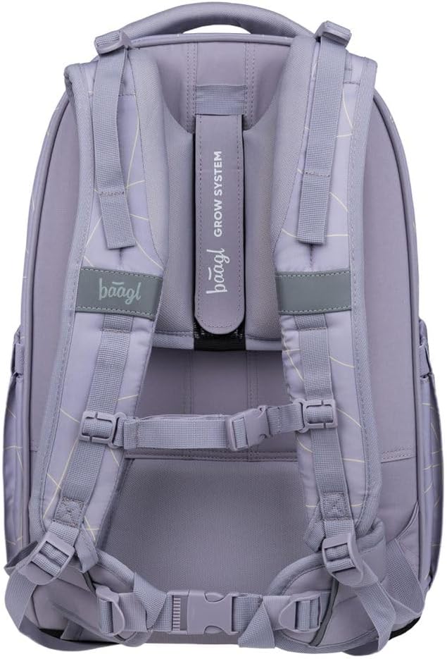 Baagl Schulrucksack Set Mädchen Teenager 3 Teilig Skate MAX 30l - Mishmash | Der ergonomische Schulr