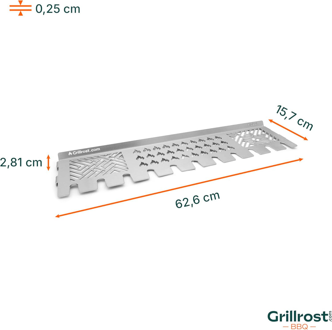 Grillrost.com Das Original Edelstahl Warmhalterost Enders Hyde Sikr 4 - Multistation grillt 11 Keule