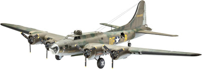 Revell Modellbausatz Flugzeug 1:72 - B-17F Memphis Belle im Massstab 1:72, Level 5, originalgetreue