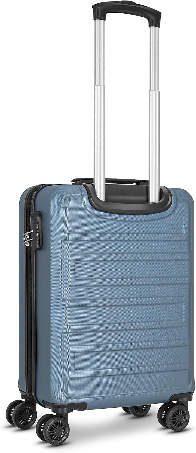 Worldpack New York 2.0 Handgepäck Koffer | Hartschalen Kabinentrolley mit 4-Rollen-System, arretierb