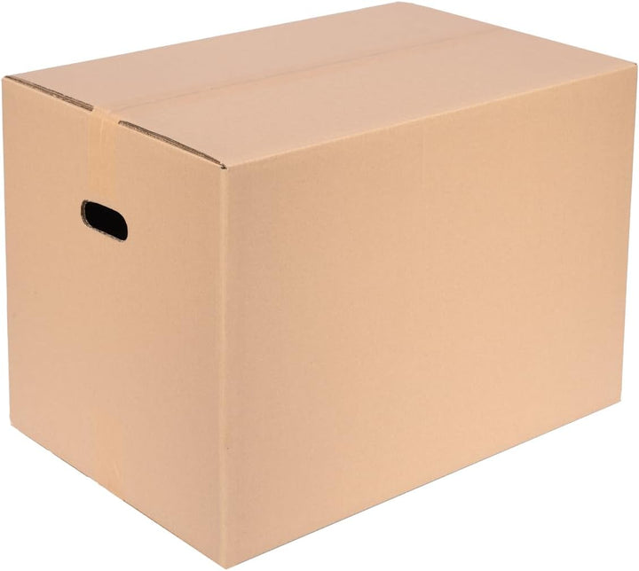 5 Faltkartons 600x400x400mm braun KK 107 2 wellig rechteckige Versandkartons | DHL Paket 5 Kg | DPD