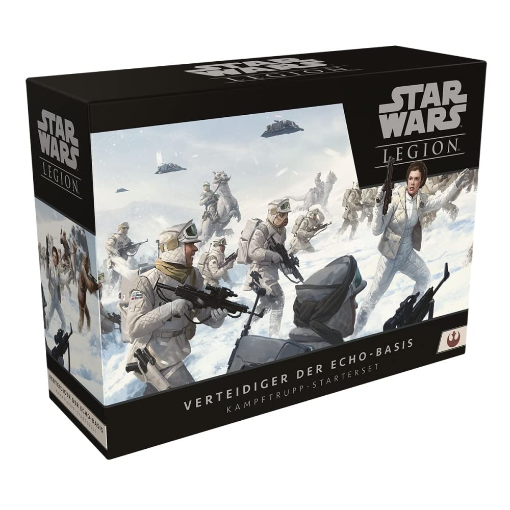 Atomic Mass Games | Star Wars: Legion – Verteidiger der Echo-Basis | Kampftrupp-Starterset | Tableto