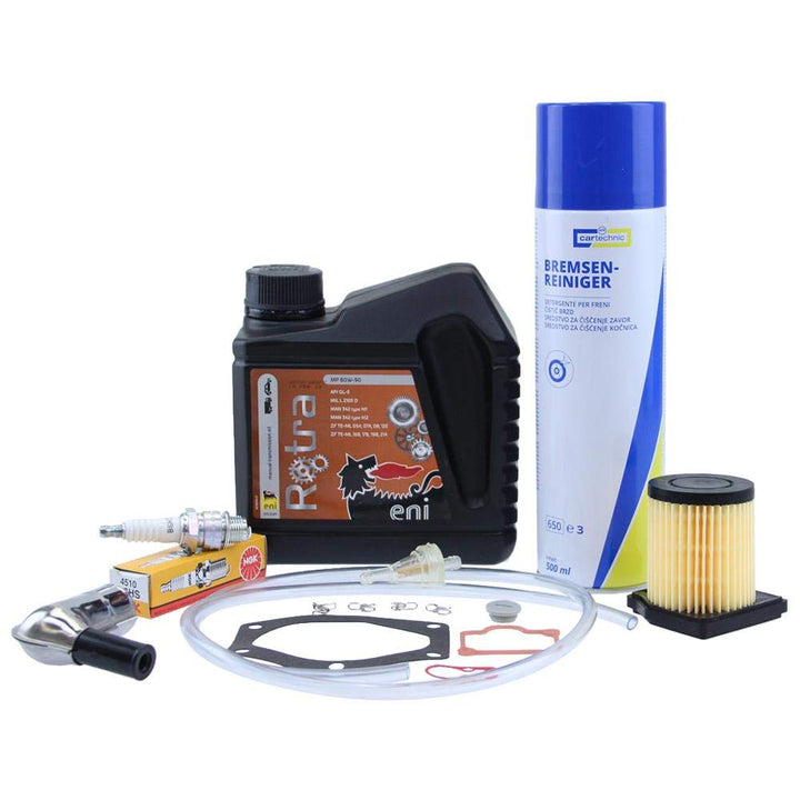 Inspektionsset Benzin Schlauch Filter Luftfilter 22mm Stecker Klassik Zündkerze NGK B6HS Öl 85er Ver
