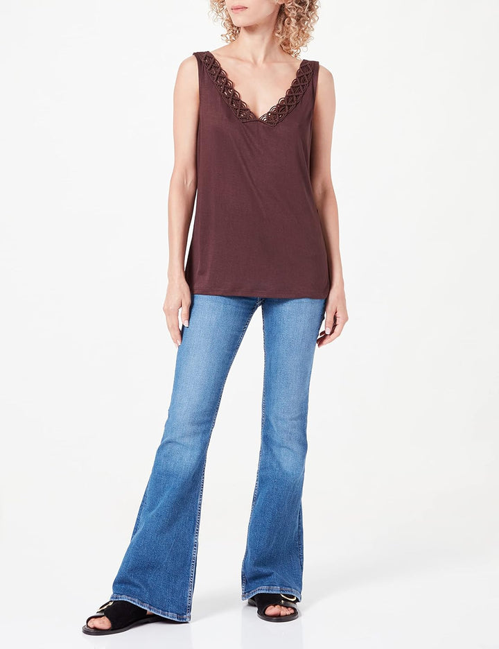 comma Damen Trägershirt/Cami Shirt 36 8805, 36 8805