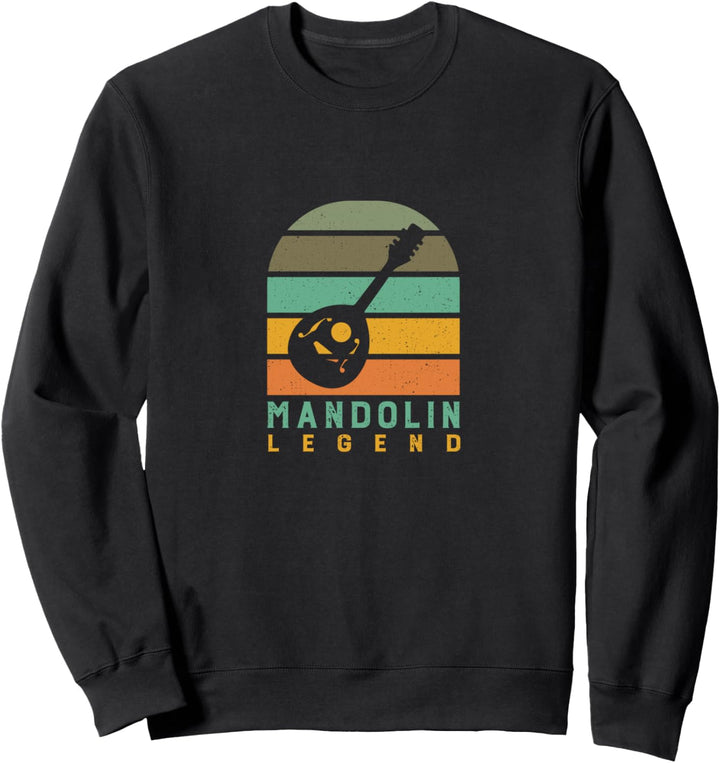 Musiker Mandolinenlegende Lustiger Spruch Bluegrass Sweatshirt