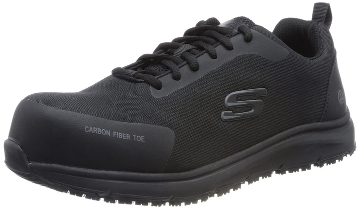 Skechers Herren 200090ec Blk Sneaker 42 EU Black Textile Synthetic, 42 EU Black Textile Synthetic
