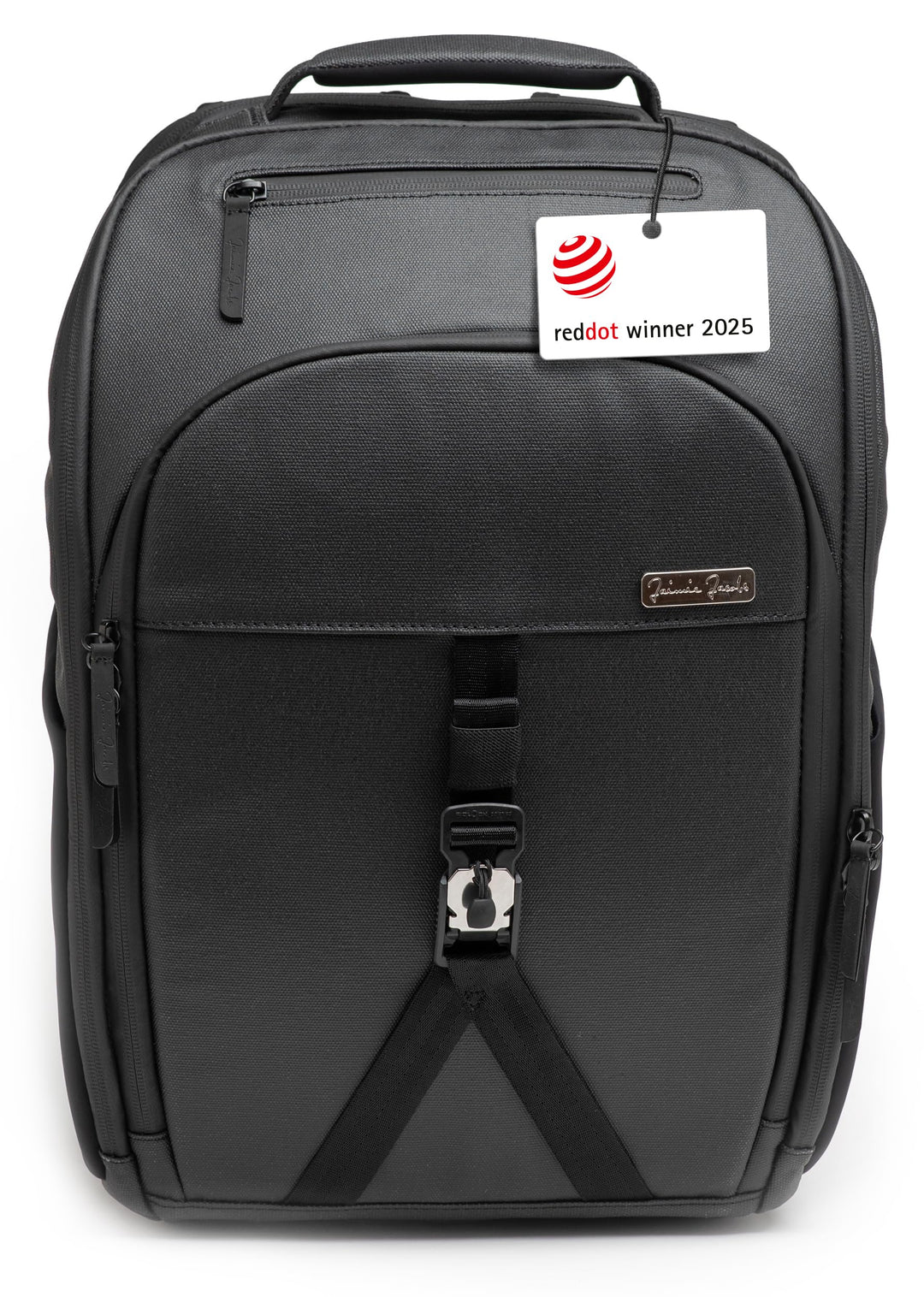 Jaimie Jacobs Smarter Daypack Business Rucksack mit Laptoptasche bis zu 16,1 Zoll Kofferfunktion erw
