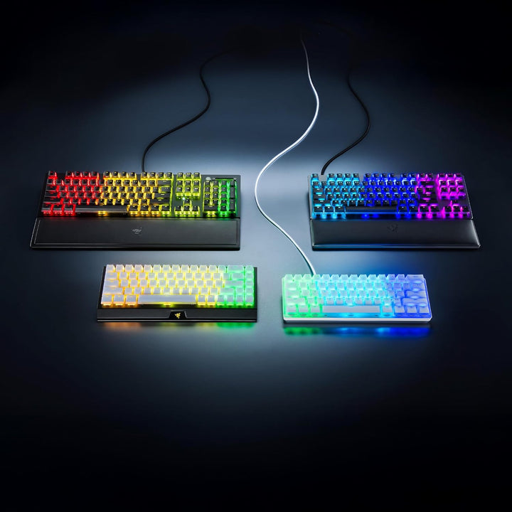 Razer Phantom Tastenkappen-Upgrade-Set - Fast unsichtbares Pudding-Design für durchscheinende RGB-Be