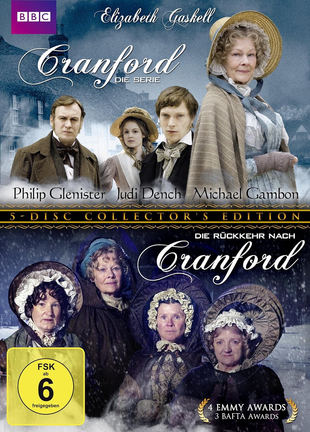 Elizabeth Gaskell's Cranford inkl. Die Rückkehr nach Cranford (Gesamtedition im 5 Disc Set), DVD