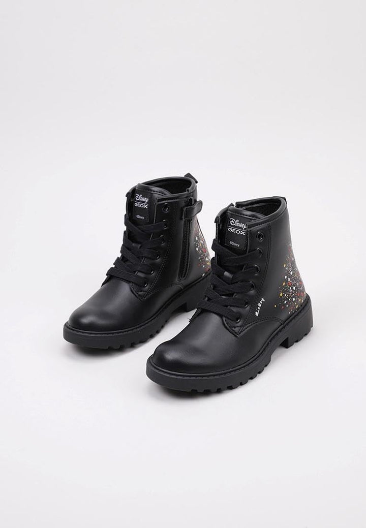 Geox Mädchen J Casey Girl Ankle Boot 28 EU Black Multicolor, 28 EU Black Multicolor