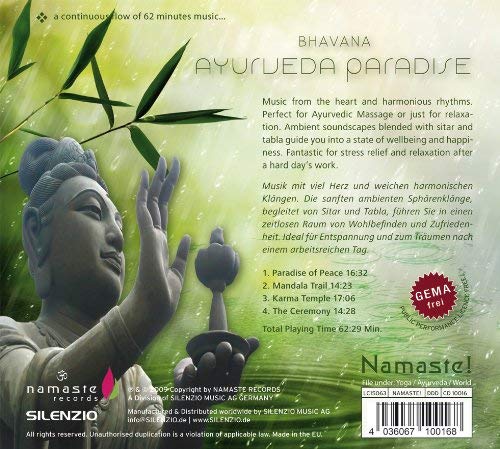 Ayurveda Paradise, Audio-CD