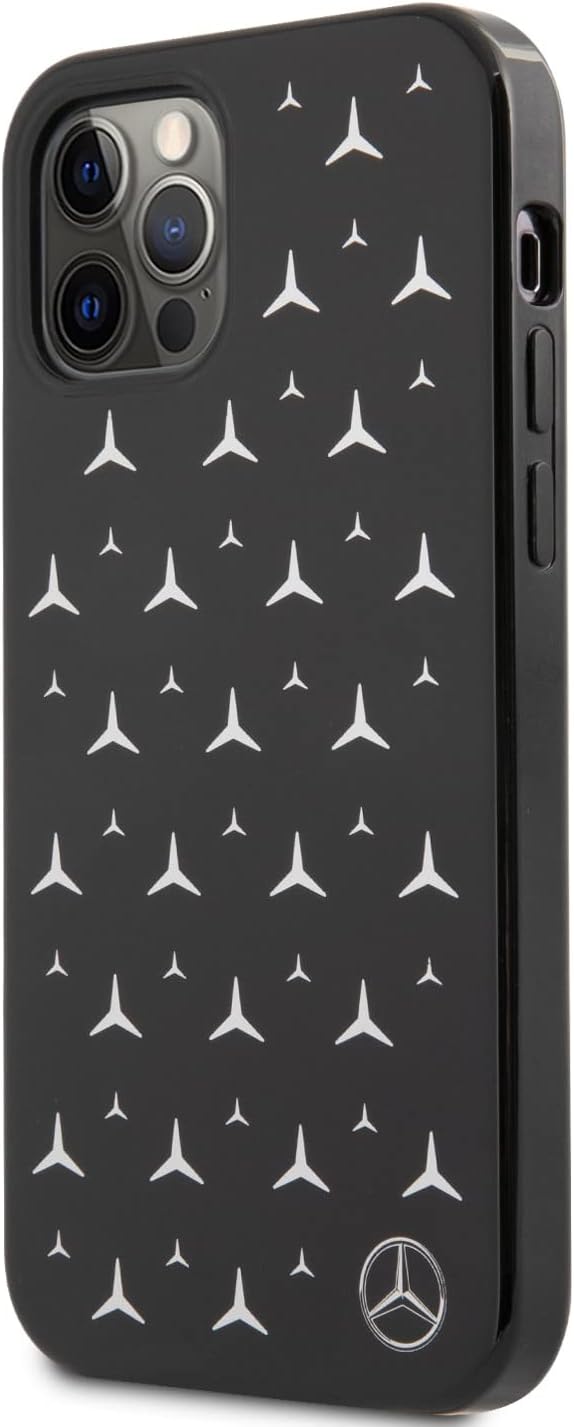 Mercedes Mehcp12lespbk Hülle für iPhone 12 Pro Max 16,7 cm (6,7 Zoll) Czarny/Preto Hardcase Stars Pa