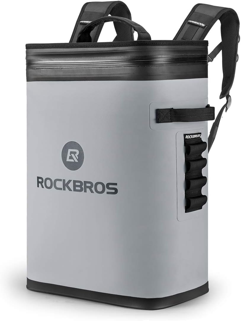 ROCKBROS Kühltasche Wasserdicht Kühler 17L Picknicktasche Isolierte Kühlbox Lunchtasche für Outdoor,