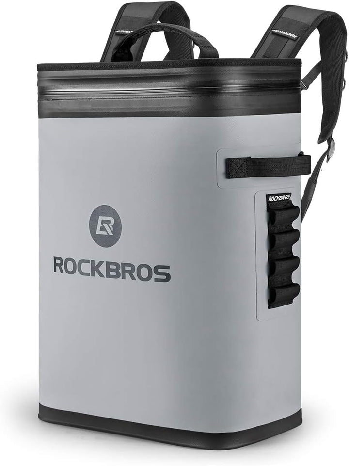 ROCKBROS Kühltasche Wasserdicht Kühler 17L Picknicktasche Isolierte Kühlbox Lunchtasche für Outdoor,