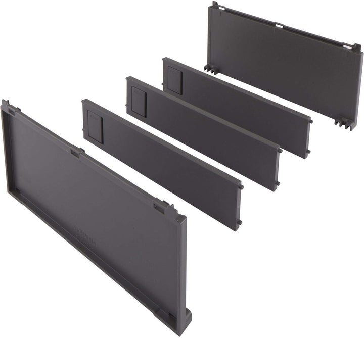 BLUM AMBIA-LINE Flaschenset, B200mm, Kunststoff oriongrau matt