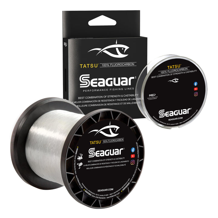 Seaguar Tatsu, stark und geschmeidig, Premium, 100% Fluorkohlenstoff-Performance-Angelschnur, prakti