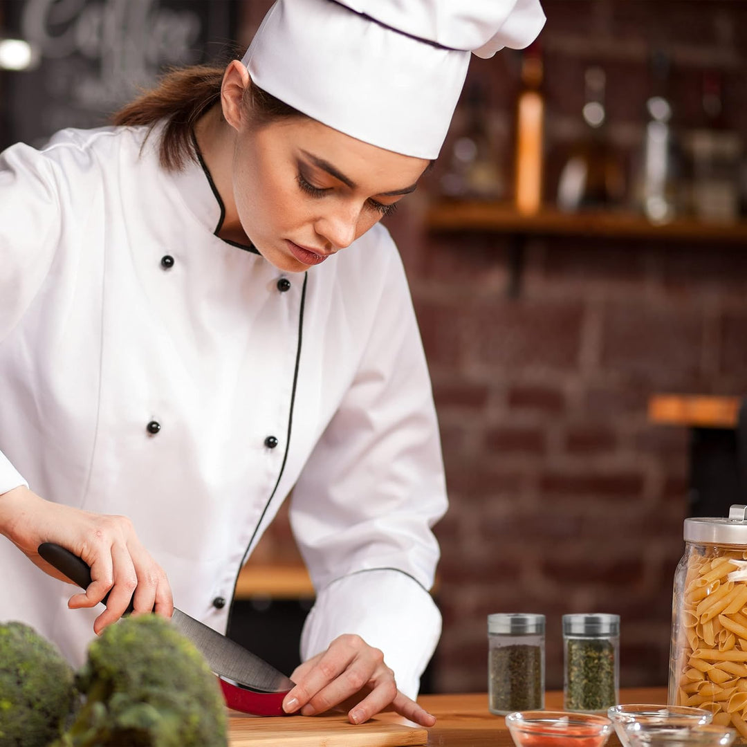 Relaxdays Gewürzstreuer, 12er Set, 3 Streugrössen, Gewürze & Kräuter, Gewürzgläser, Glas & Edelstahl