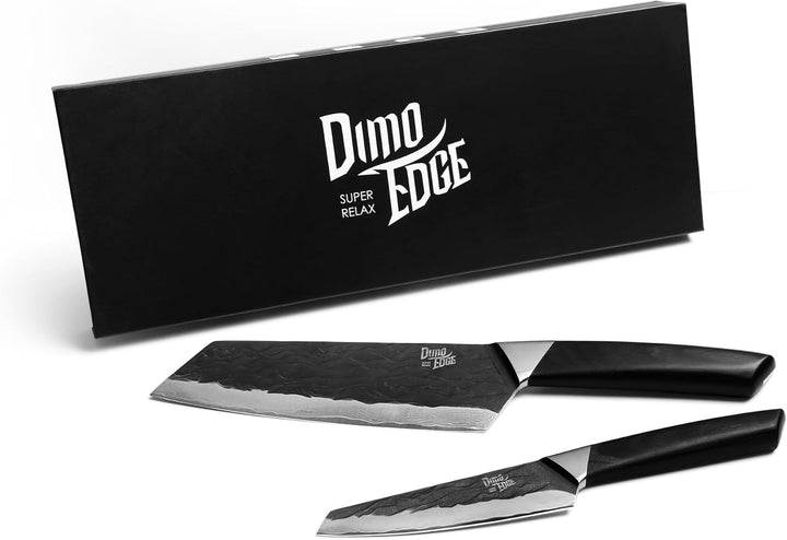 2 tlg Damastmesser Set, 17,8 cm Bunka Messer und 12,7 cm Allzweckmesser, 67 Lagen Damaszener Stahl g
