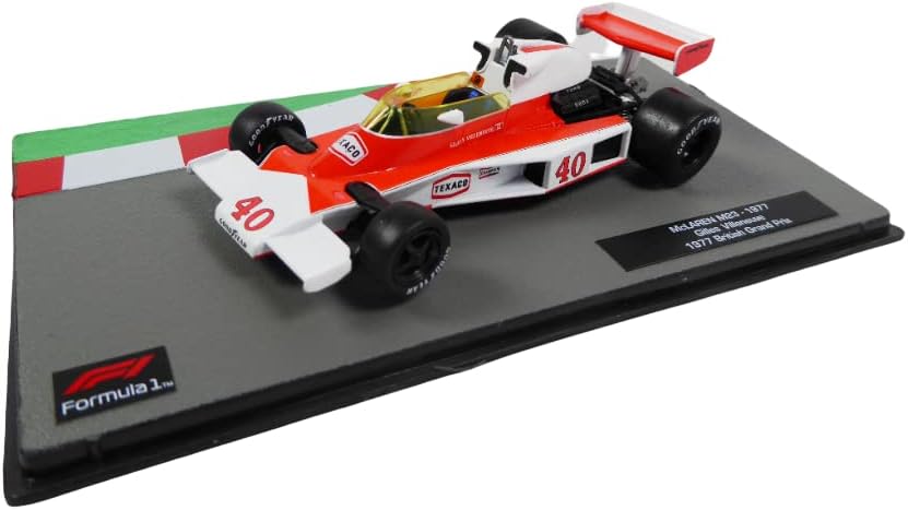 OPO 10 - Formel 1 Auto 1/43 kompatibel mit McLaren M23 1977 Gilles Villeneuve British GP - MFD03