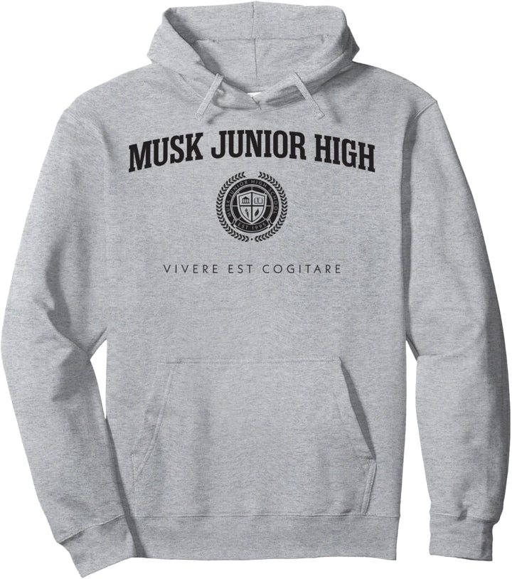 Star Trek: Discovery Musk Junior High Badge Black Logo Pullover Hoodie