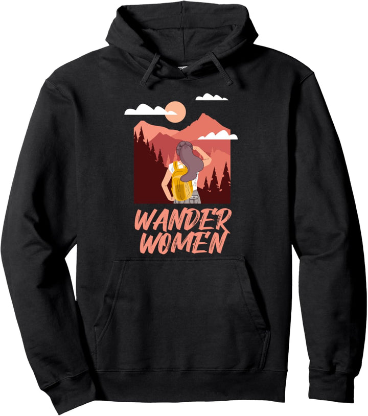 Wander Woman Damen wandern Outdoor Berge Pullover Hoodie