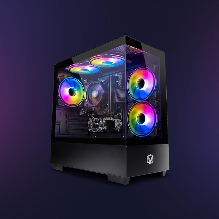 Vibox I-48 Gaming PC - 22 Zoll Set Komplett - Quad Core AMD Ryzen 3200G 4GHz - Radeon Vega 8-16GB RA