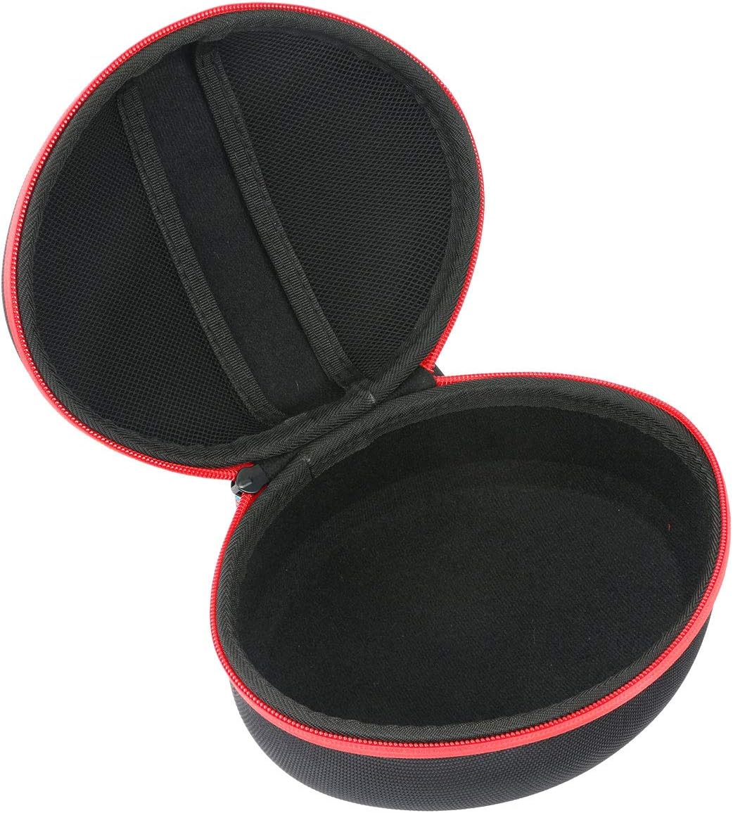 Khanka Hart Kopfhörer Tasche Für OneOdio DJ Kopfhörer Over-Ear Headset, Nur Tasche. (Rot Reissversch