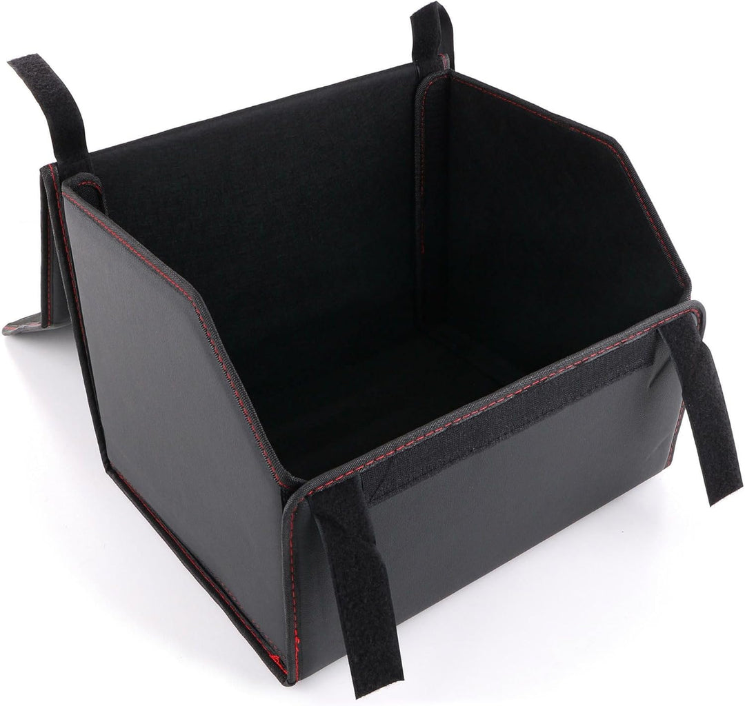 Kofferraum-Organizer CAR COMPACT LEATHER M, 1 Fach, faltbar, mit Deckel, M