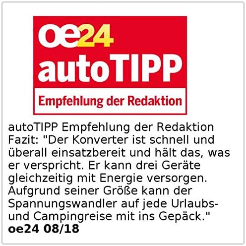 revolt Stromwandler: 700W-Kfz-Spannungswandler auf 2X 230V, USB, 1.400W Spitzenlast (Sinus Spannungs