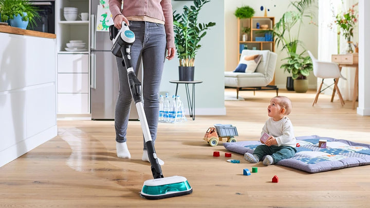 Bosch, Unlimited 7 ProHygienic Aqua Kabelloser Staubsauger, 2-in-1 DynamicAqua Bürste, konventionell