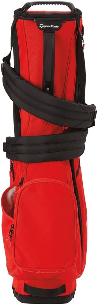 Taylormade FlexTech Lite Standtasche 2022 Rot, Schwarz und Weiss, Rot, Schwarz und Weiss