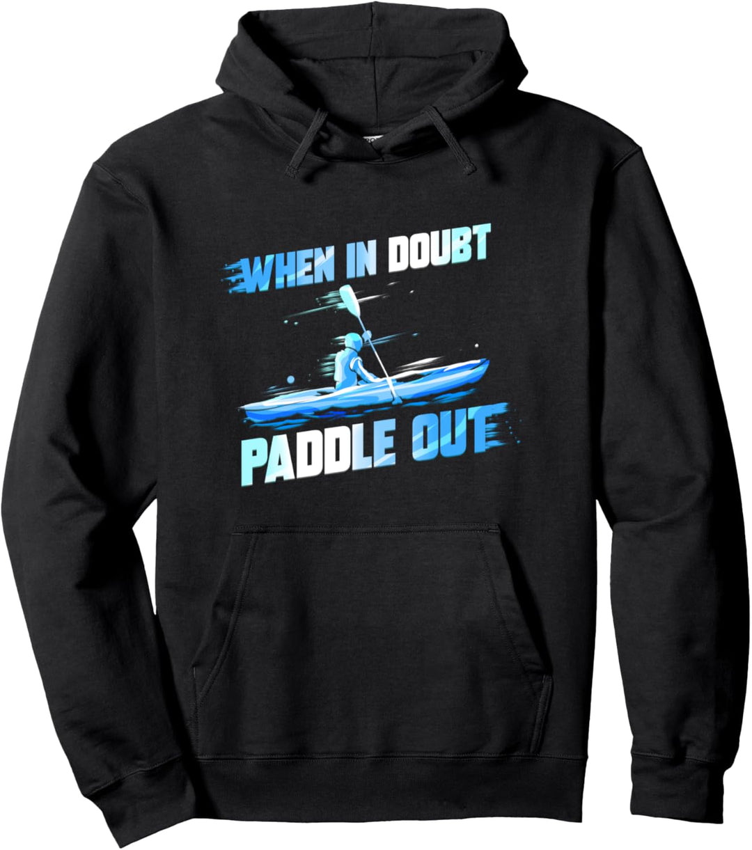 Paddel Kajak Geschenk für Kajakfahrer Ausflug mit Kayak Pullover Hoodie