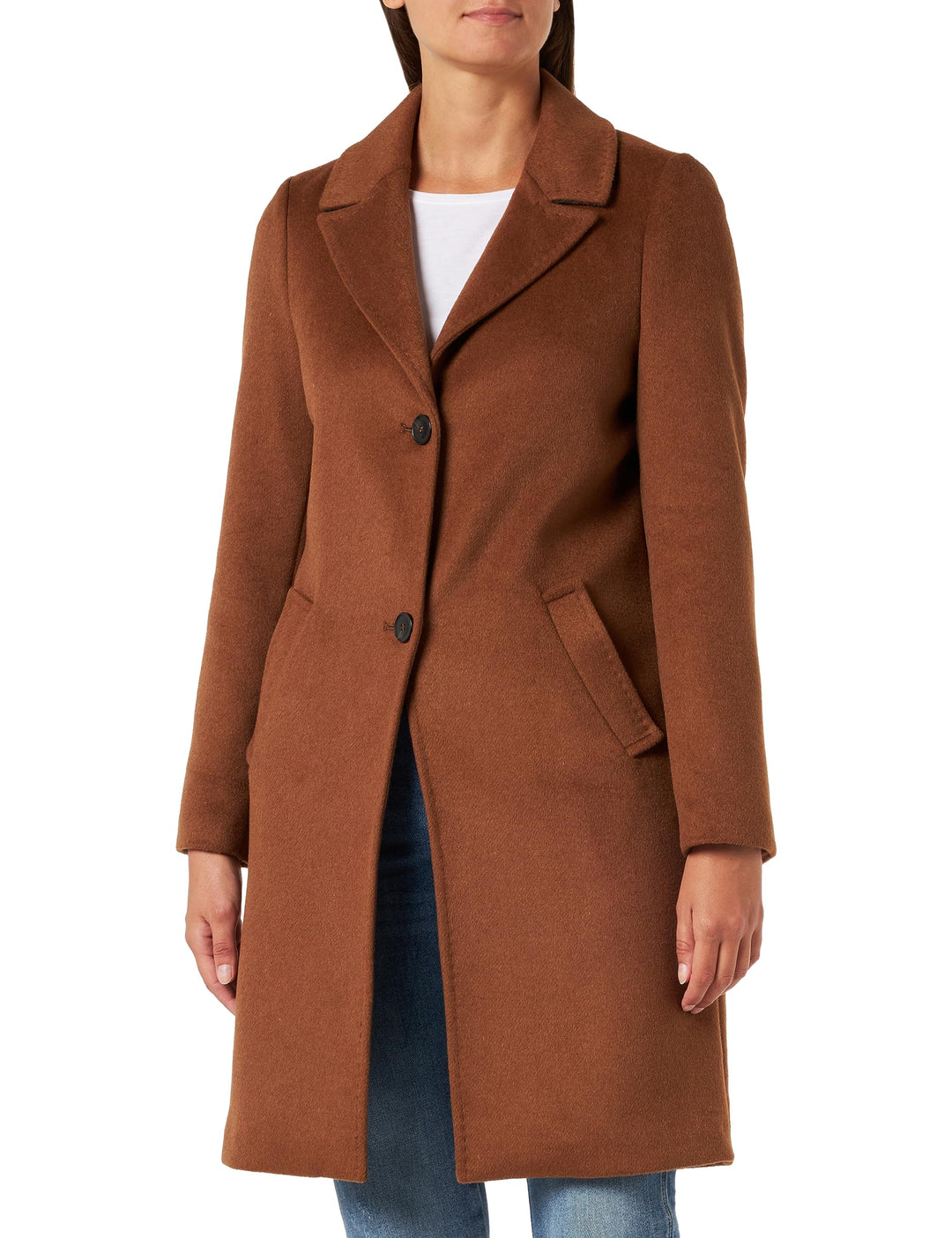 s.Oliver Damen Outdoor Mantel 42 Brown, 42 Brown