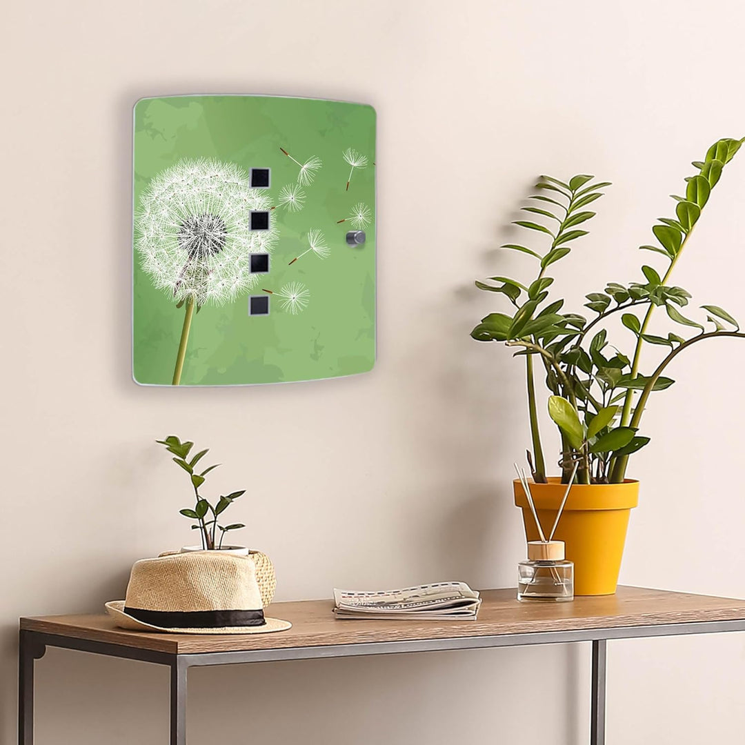 banjado Design Schlüsselkasten aus Edelstahl für 10 Schlüssel/Schlüsselschrank zur Schlüssel Aufbewa