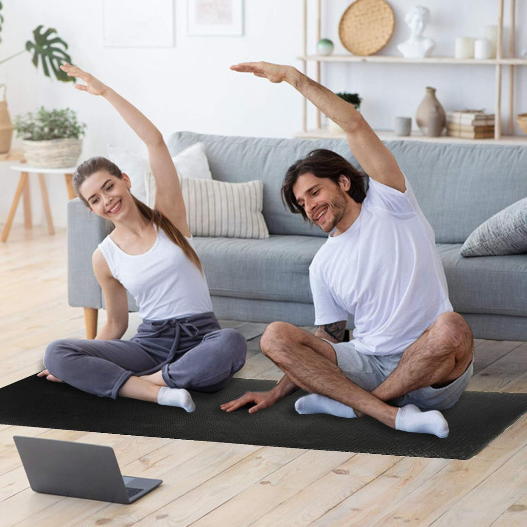 CCLIFE Bodenschutzmatte Fitness Fitnessgerät Unterlegmatte Rutschfeste, EVA-Matte 118x58x0,7cm