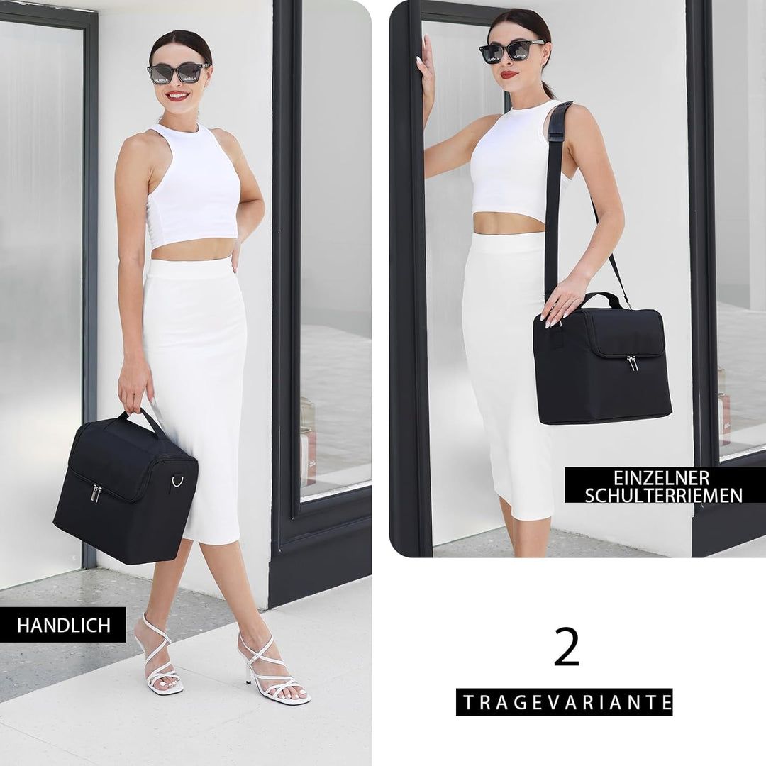 Kosmetikkoffer Schminkkoffer Make up Koffer Make up Tasche Kosmetiktasche Gross Schminktasche Kosmet