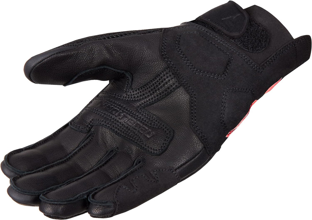 REBELHORN Gap III Motorradhandschuhe Herren | Ziegenleder | Knöchel Protektoren | Belüftung mit 3D-P