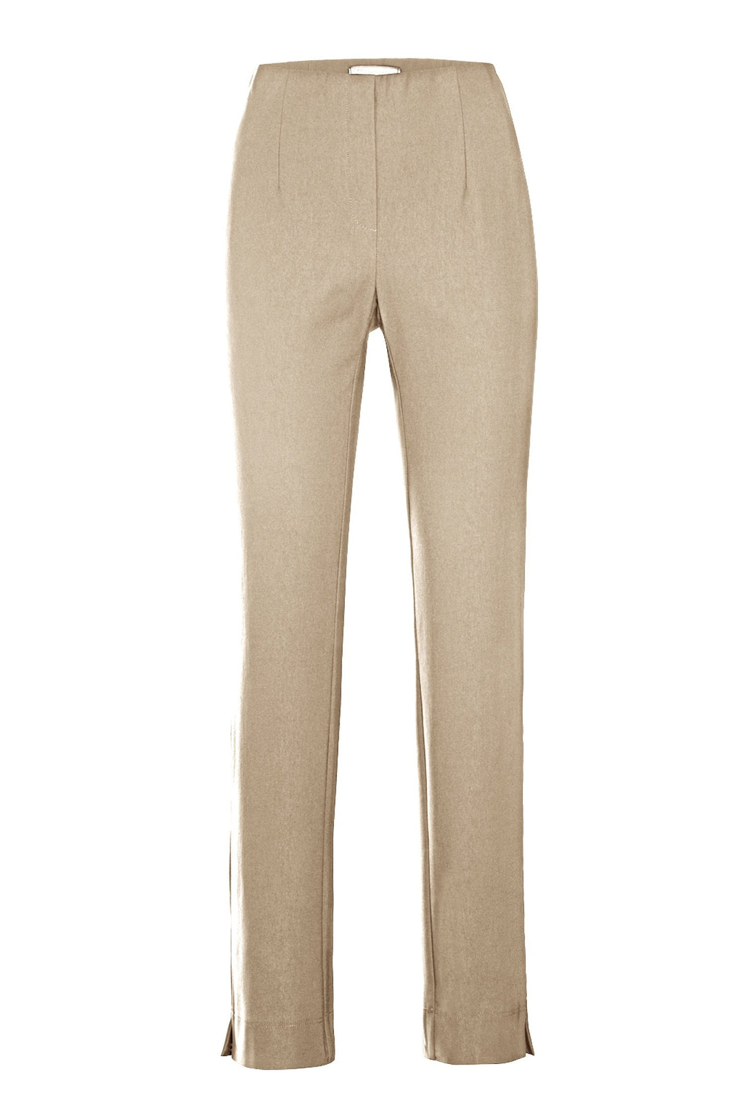Stehmann, INA-800-14060 Lange gerade geschnittene Stretch-Hose 34 Camel Light, 34 Camel Light