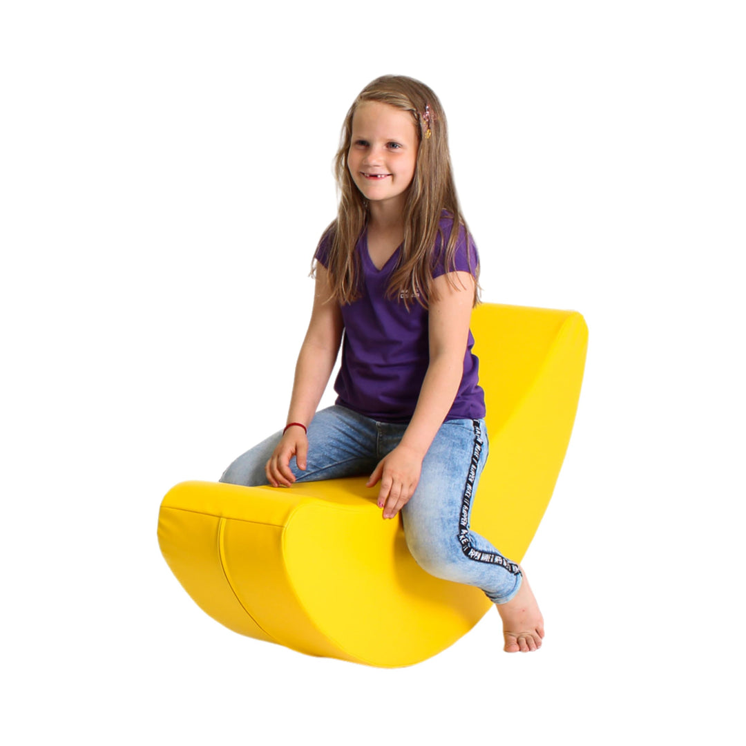 IGLU Soft Play Softbausteine Schaukelpferd Banane Forme Schaukeltier Schaukelspielzeug Kinder Baby S