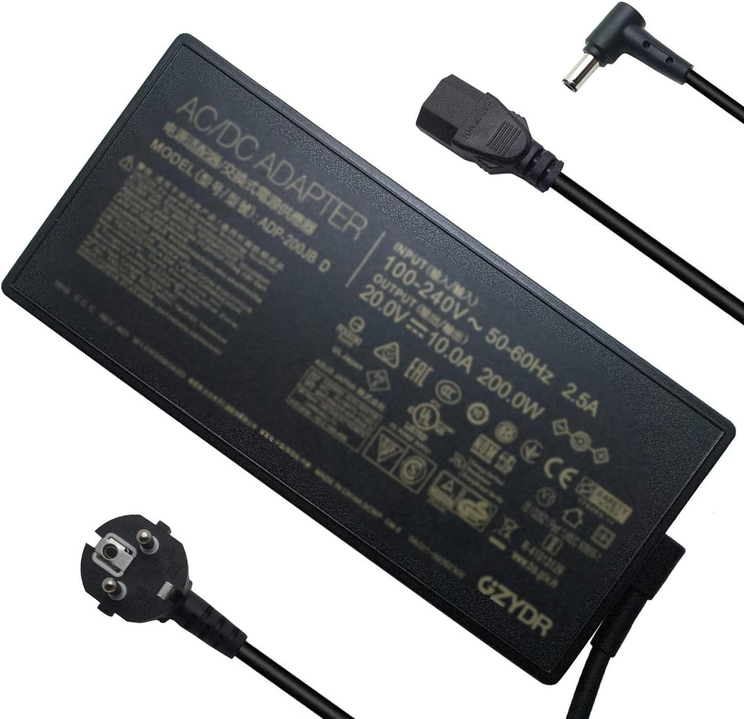 200W 20V 10A Netzteil Ladegerät, ADP-200JB D Fit für ASUS ROG Zephyrus G15 GA503 GA503QM GA503QS GA5